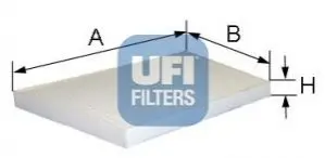 Фільтр повітря (салону) UFI 5309500