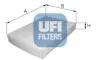 Фільтр салону Skoda Fabia/Roomster/VW Polo 99-10 (вугільний) UFI (5319000) зображення 1