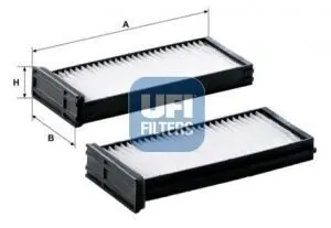 Фільтр салону Mitsubishi Carisma/Colt/Lancer/L200 96-07 UFI 5333800