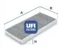Фото Фильтр воздуха (салона) UFI (5414600) изображение 1
