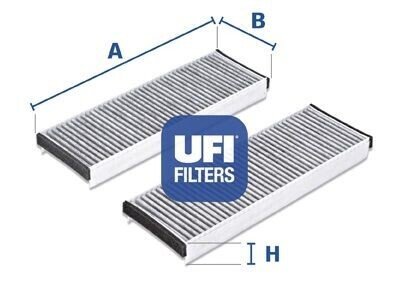 Фільтр салону вугільний UFI 5415300