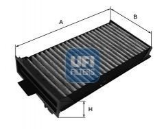 Фильтр воздуха салона, угольный UFI 5426500