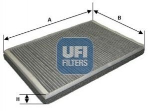 Фильтр салона UFI 54.281.00