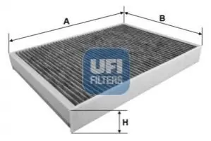 Фільтр повітря (салону) UFI 5429300 Купити в Україні