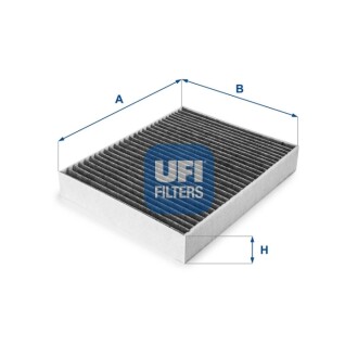 Фильтр салона угольный UFI 54.312.00