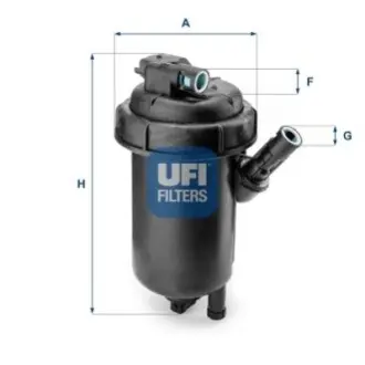 Фільтр палива UFI 55.120.00 Купити в Україні