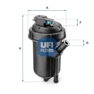 Фільтр палива UFI 5512500 Купити в Україні