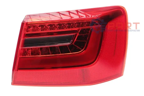 Ліхтар задній Прав (зовнішн, LED, колір повороту жовтий/червоний) AUDI A6 C7 Універсал 11.10-04.15 ULO 1096002