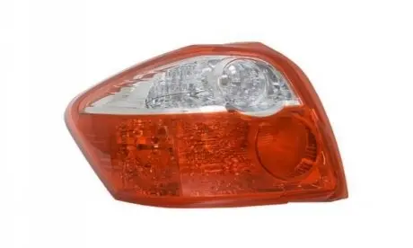 Ліхтар задній Лів (колір повороту жовтий/прозор, колір скла червон) TOYOTA AURIS E15 04.10-09.12 ULO 1109001