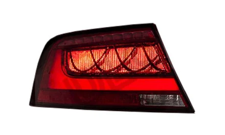 Ліхтар задній лів (зовнішн, LED, колір повороту жовтий, колір скла димчаст) AUDI A7 C7 Хетчбек 10.10-07.14 ULO 1132001