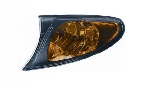 Лампа сигналу повороту переднього Лів (помаранч, P21W, рамка чорн) BMW 3 E46 06.01-12.07 ULO 723901