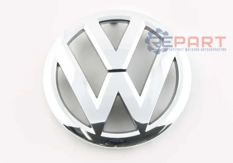 Емблема задн/передн (логотип: VOLKSWAGEN, хром) VW CADDY III, PASSAT B7, PASSAT B7 USA, TOURAN I 05.10-12.15 VAG 1T0853601EULM
