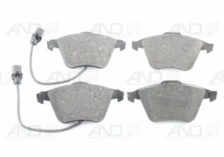 Колодки тормозные (передні) Audi A4 03-09/A6/A8 03-11 (+датчики) (замінено на 0986494104) VAG 4E0698151M Купити в Україні