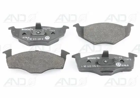 Колодки гальмівні (передні) Seat Arosa 97-04/Skoda Fabia 99-14/Roomster 07-15/VW Polo 94-09 VAG 6N0698151C Купити в Україні