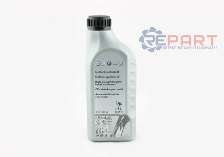 Трансмиссионное масло Synthetic Gearbox Oil G 052 196 синтетическое 1 л VAG G052196A2