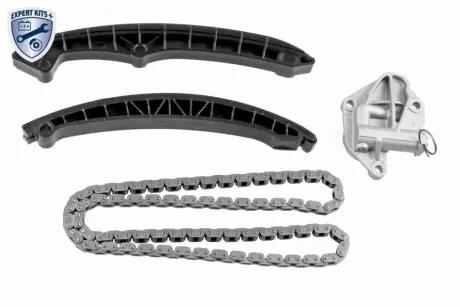 Комплект ланцюга ГРМ VW Polo/Skoda Fabia 1.2 07-14 (z=130) (+ шестерні) VAICO V1010014BEK