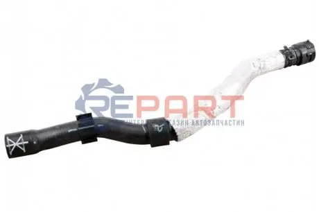 Шланг гумовий системи охолодження AUDI TT VW CC B7, PASSAT ALLTRACK B7, PASSAT B6, PASSAT B7 1.8/2.0 07.05-12.16 VAICO V104760