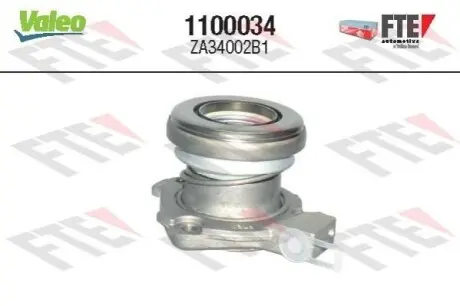 Підшипник зчеплення гідравлічний CADILLAC BLS FIAT CROMA OPEL ASTRA G, ASTRA H, ASTRA H GTC, COMBO, COMBO TOUR, CORSA C, MERIVA A, SIGNUM, SINTRA, SPEEDSTER, VECTRA B, VECTRA C 1.4-3.2 07.93 Valeo 1100034 Купити в Україні