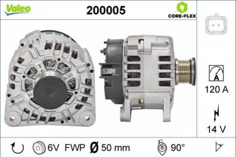 Генератор Valeo 200005