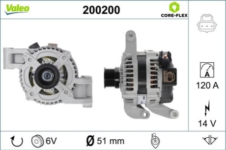 Автозапчасть Valeo 200200