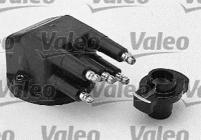 Кришка розподілювача запалення + бігунок CITROEN AX, BERLINGO, BX, C15, JUMPER I, XM, ZX FIAT DUCATO PEUGEOT 106 I, 106 II, 205, 205 I, 205 II, 306, 309 I, 309 II, 405 I 1.0-2.0 10.82-12.11 Valeo 243154