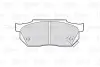 Колодки гальмівні (передні) Honda Civic IV/Jazz III/Prelude II 1.3-1.8 83-08 Valeo (301047) зображення 2