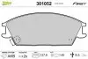Колодки гальмівні HYUNDAI P. ACCENT/GETZ 94-09 Valeo (301052) зображення 1