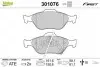 Колодки тормозные (передние) Toyota Yaris 05 Valeo (301076) зображення 1