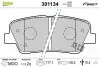 Колодки гальмівні (задні) Hyundai Santa Fe II 06-/Kia Sorento II 09- (Akebono) Valeo (301134) зображення 1