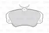 Колодки гальмівні (передні) Opel Omega A/B 86-03/Senator B 87-93 Valeo (301256) зображення 2