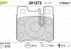 Тормозные колодки DB T. W124/W202/W210 93-01 Valeo 301272 (фото 1)