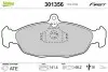 Колодки тормозные OPEL P. ASTRA/CORSA/VECTRA 91-02 Valeo (301356) изображение 1