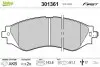 Тормозные колодки DAEWOO P. LANOS 14 Valeo (301361) изображение 1