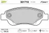Комплект гальмівних колодок, дискове гальмо Valeo (301718) зображення 1