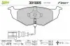 Колодки гальмівні (передні) Skoda Fabia 99-14/VW Polo IV 02-10 (+датчик) Valeo (301805) зображення 1