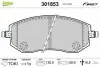 Колодки гальмівні (передні) Subaru Forester 02-/Impreza 00-/Legacy 03-14/Outback 03- (Tokico) Valeo (301853) зображення 1