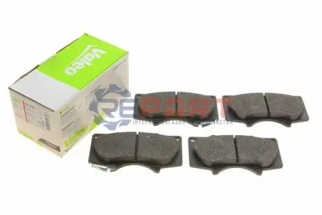 Колодки гальмівні (передні) Mitsubishi Pajero IV/Toyota Hilux 06-/Land Cruiser Prado/Lexus GX 01 Valeo 301857