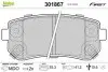 Колодки гальмівні (задні) Hyundai Tucson 15-/Sonata 05-15/ix20/ix35/Kia Cerato/Sportage/Picanto 10 Valeo (301867) зображення 1
