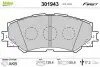 Колодки гальмівні (передні) Toyota Corolla 01-18/Auris 07-12/Rav4 III 05-/Yaris/Prius+ 12 Valeo (301943) зображення 1
