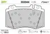Колодки гальмівні (передні) MB C-class (W203)/E-class (W211) 00-09 (Brembo) Valeo (302044) зображення 1