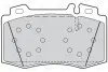 Колодки гальмівні (передні) MB C-class (W203)/E-class (W211) 00-09 (Brembo) Valeo (302044) зображення 2
