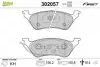 Колодки гальмівні (задні) Chrysler Voyager IV 00-08/Dodge Caravan 00-07/Jeep Cherokee 01-08 Valeo (302057) зображення 1