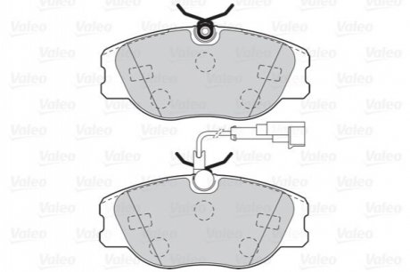 Тормозные колодки дисковые FIRST AR 155 FR Valeo 302091 (фото 1)