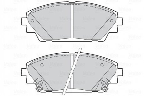 Тормозные колодки дисковые FIRST MAZDA CX-3 04.15> Valeo 302285 (фото 1)