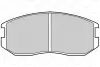 Комплект гальмівних колодок (передніх) Daihatsu Terios/Mitsubishi Colt/Lancer 1.3-1.6/1.8-2.0D 89 Valeo (302289) зображення 2