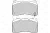 Тормозные колодки дисковые FIRST LANCER IMPREZA Valeo (302295) изображение 2