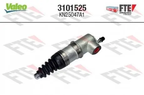 Робочий циліндр зчеплення (25,4мм) ALFA ROMEO 145, 146, 155, 156, 164, 166, GTV, SPIDER FIAT COUPE, CROMA, MAREA, TEMPRA, TIPO, UNO LANCIA DEDRA, DELTA I, DELTA II, KAPPA 1.0-3.2 06.83-06.07 Valeo 3101525