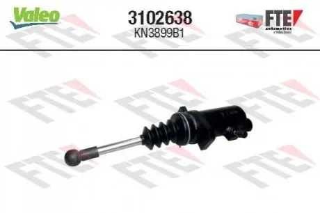 Виконавчий циліндр приводу, зчеплення Valeo 3102638