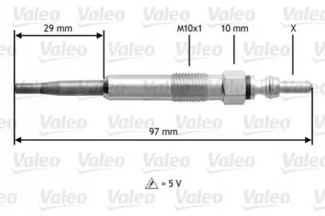 Автозапчасть Valeo 345125