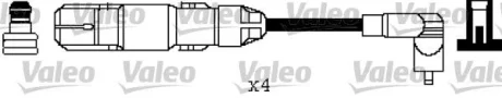 VALEO VW дроти високого напруги (4шт.) 2,0: Golf IV, Polo; SKODA 2,0; SEAT 2,0 Valeo 346373